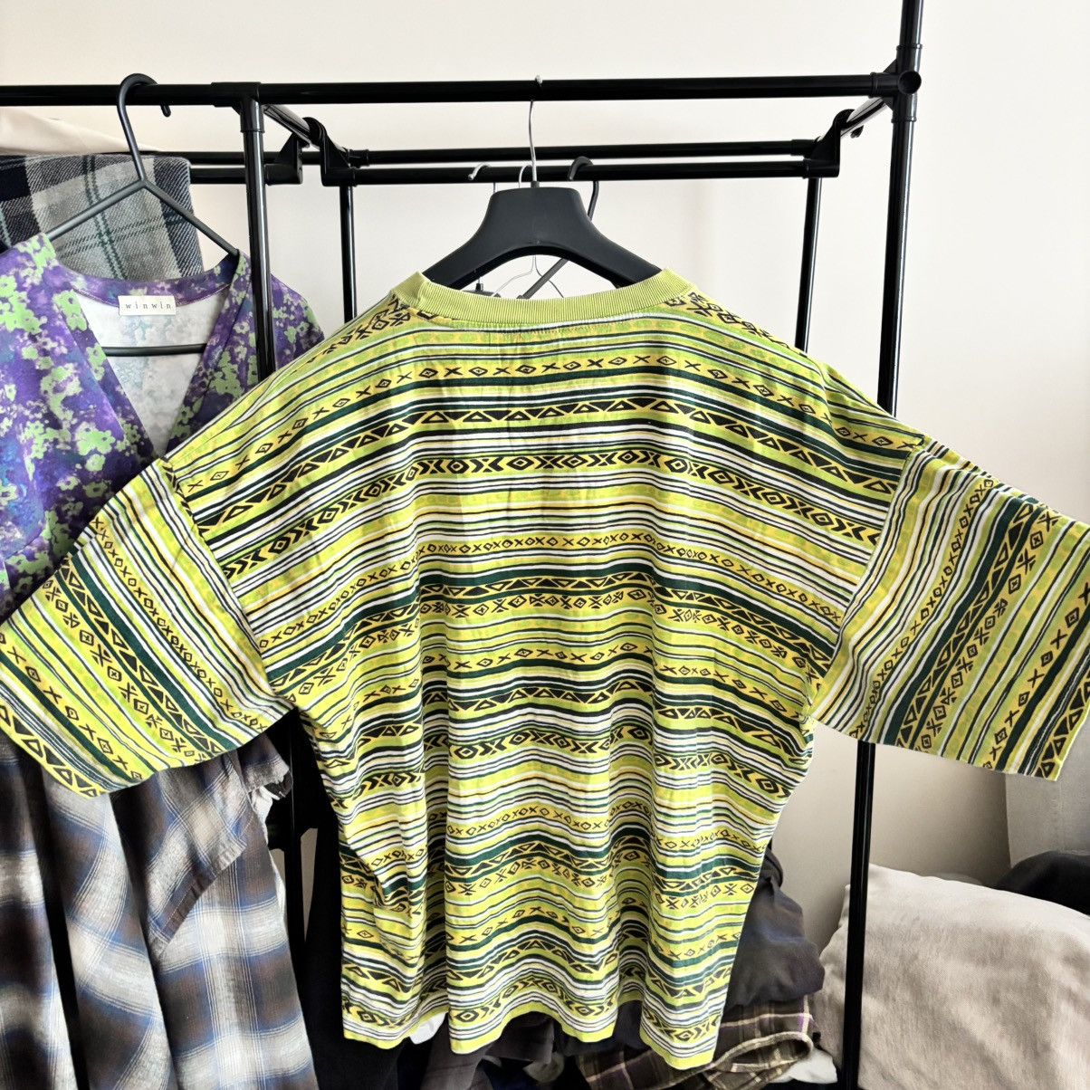 Vintage Vintage 80’s Hippy Boho Grunge T-Shirt Boxy ERD Punk Boxy Size US L / EU 52-54 / 3 - 2 Thumbnail