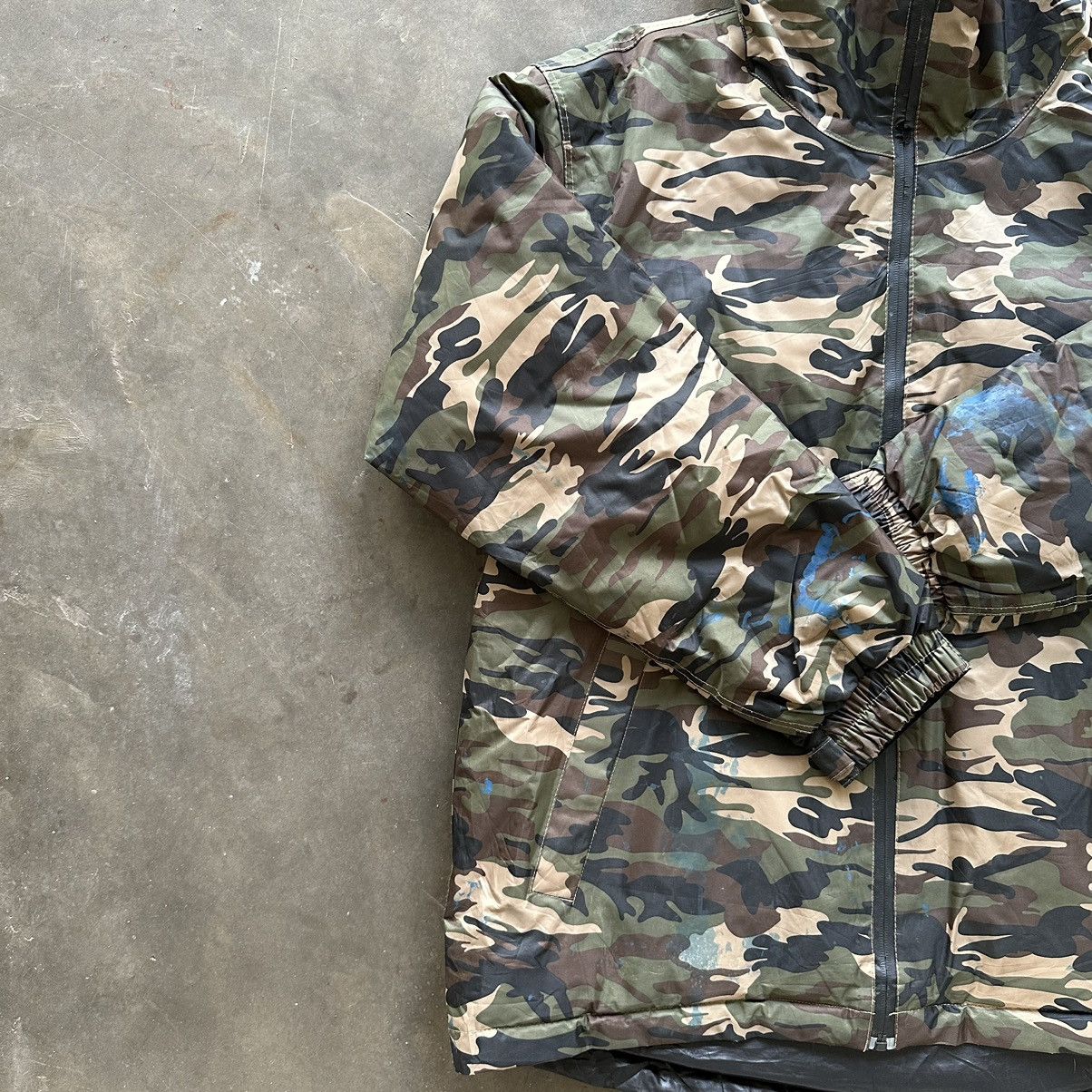 Japanese Brand Vintage Japanese Japan Parkas Camo Army Green Hoodies Size US XL / EU 56 / 4 - 3 Thumbnail