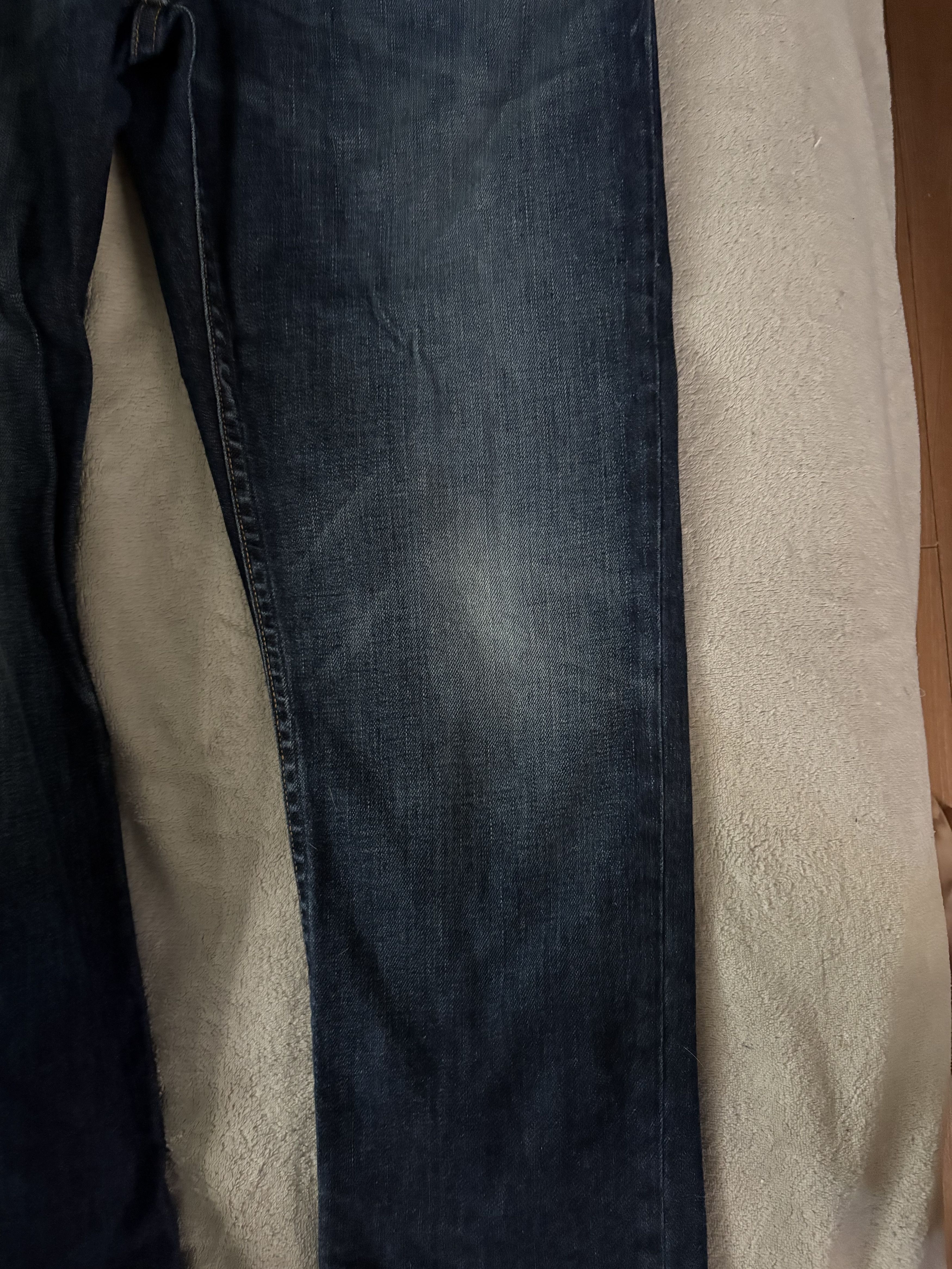 Rag & Bone rag & bone Dark Blue Slim Fit Jeans – 32W (Fit 2) Size US 32 / EU 48 - 3 Thumbnail