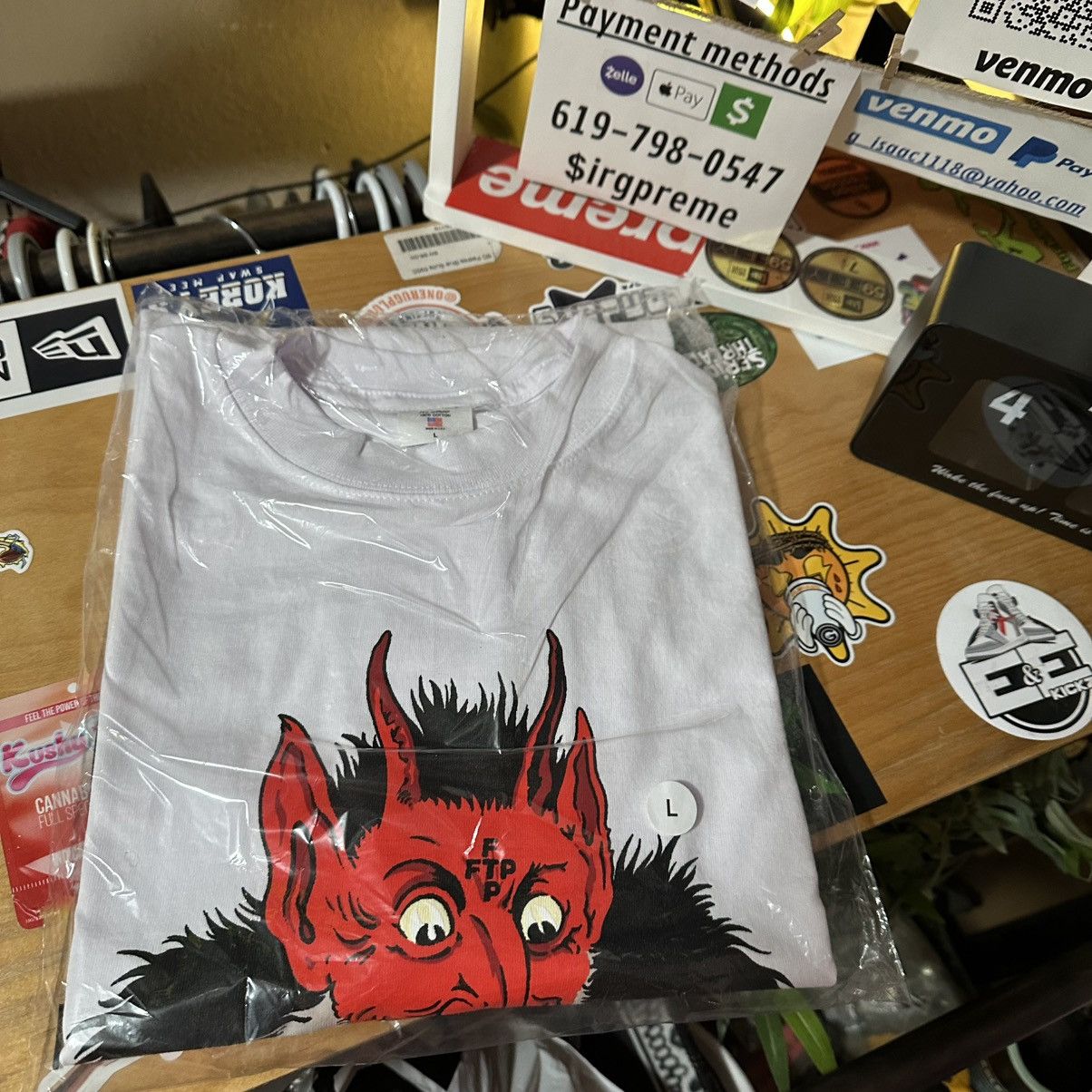 Fuck The Population Ftp Krampus tee L white Size US L / EU 52-54 / 3 - 2 Thumbnail