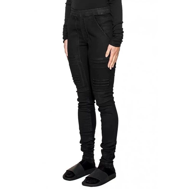 Rick Owens rick owens Lambskin biker leather pants 2502-Nextarrow Size US 40 / EU 56 - 4 Thumbnail