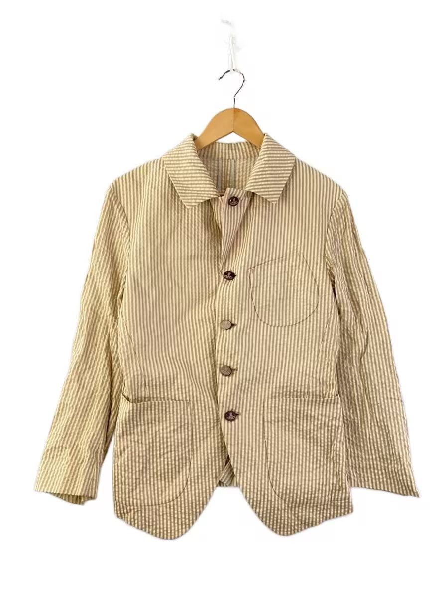 Vivienne Westwood Striped Work Jacket Size US S / EU 44-46 / 1 - 1 Thumbnail