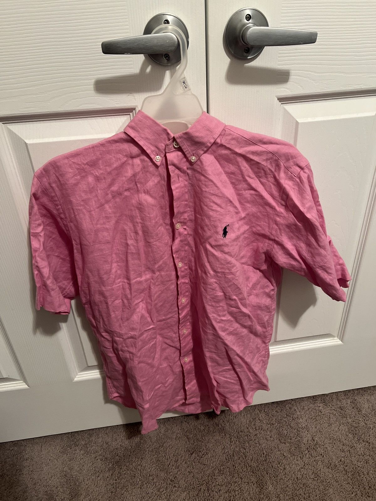 Polo Ralph Lauren × Ralph Lauren × U.S. Polo Assn. ralph lauren pink button up Size US L / EU 52-54 / 3 - 1 Thumbnail