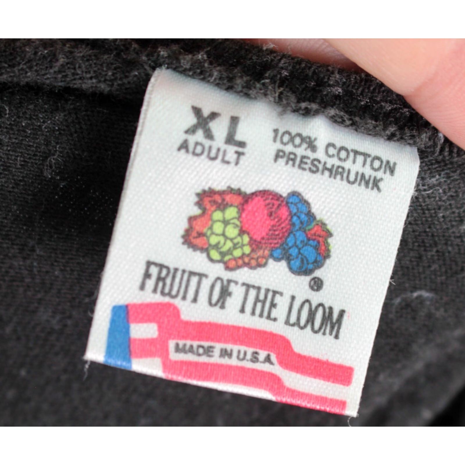 Fruit Of The Loom Men's VTG 1990s Black The Moody Blues Tour '94 Tank Top Sz XL 90s Concert Tshirt Size US XL / EU 56 / 4 - 4 Thumbnail