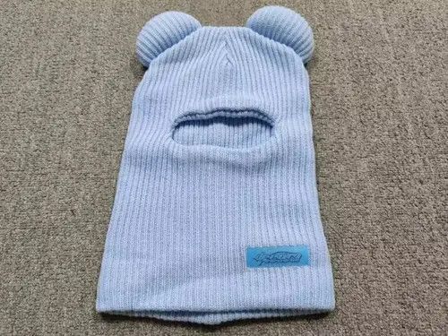 Japanese Brand × Vintage Dreams Come True Bear Ears Balaclava Ski Mask Blue Size ONE SIZE - 2 Thumbnail