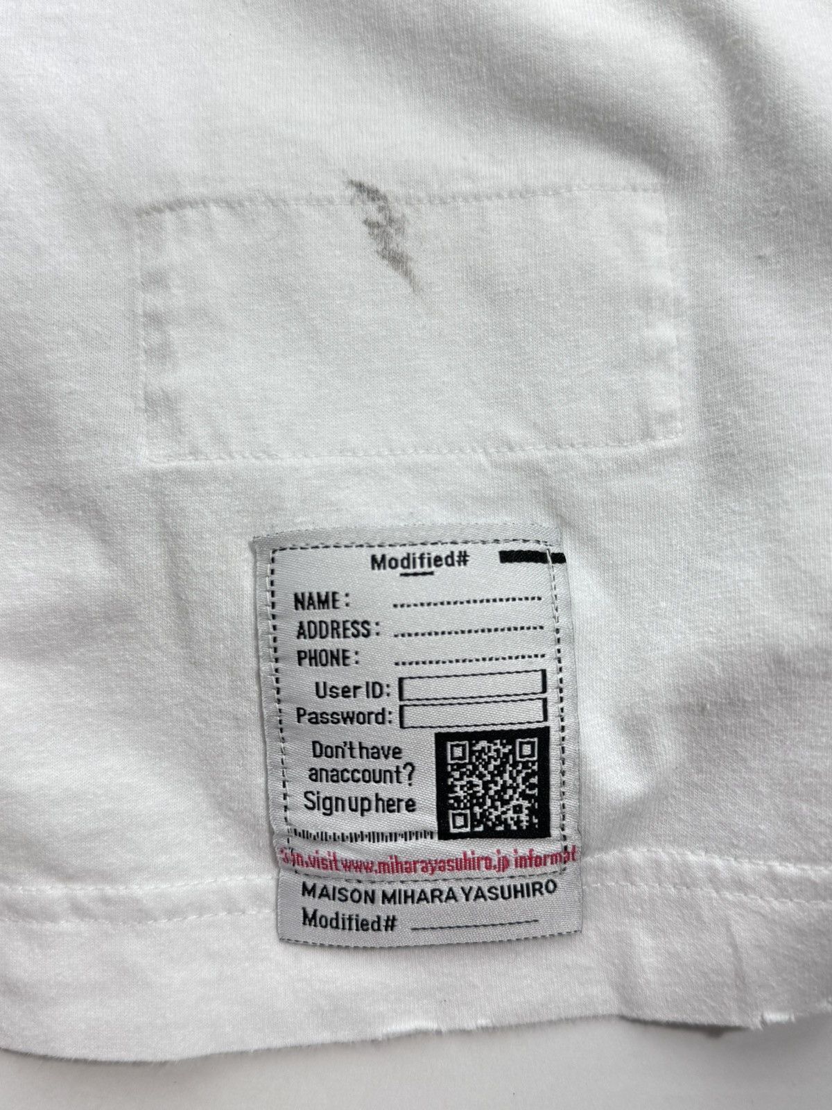 Maison MIHARA YASUHIRO GRAPHIC PRINT T-SHIRT Size US L / EU 52-54 / 3 - 10 Thumbnail