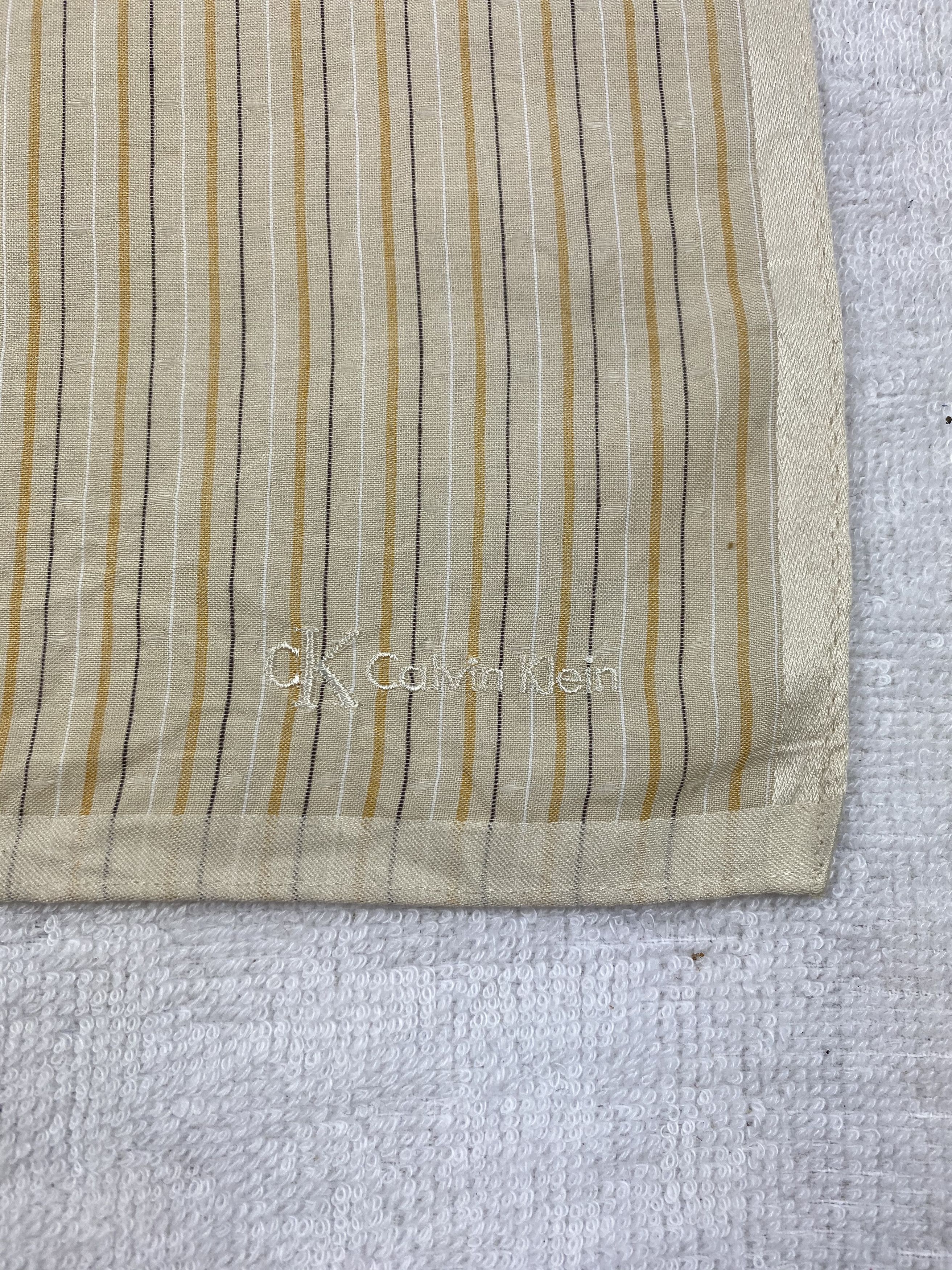 Calvin Klein × Vintage Calvin Klein Handkerchief / Bandana / Neckerchief Size ONE SIZE - 5 Thumbnail