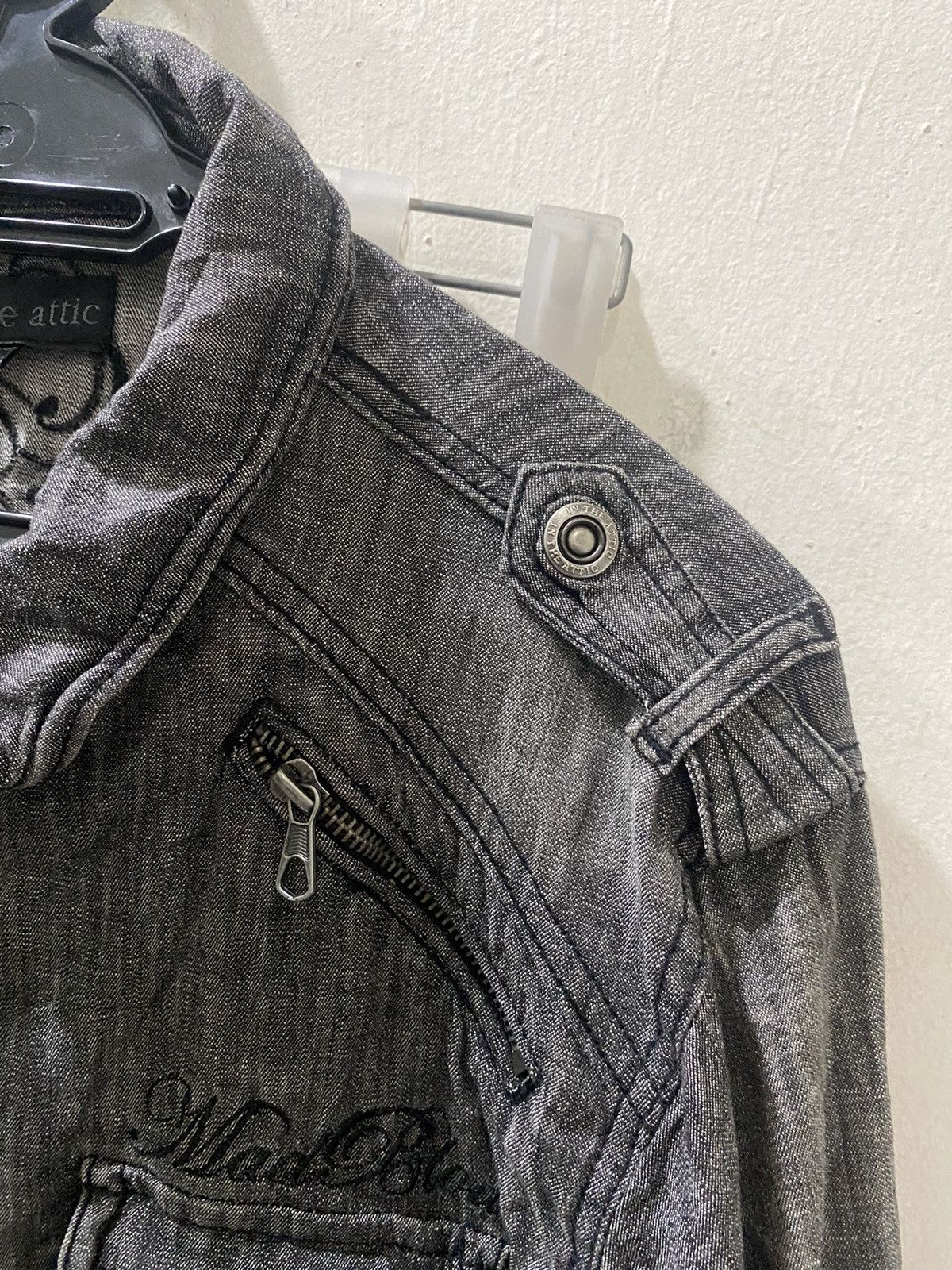 In The Attic × Japanese Brand × Vintage Vintage In The Attic Punk Jacket Size US S / EU 44-46 / 1 - 3 Thumbnail