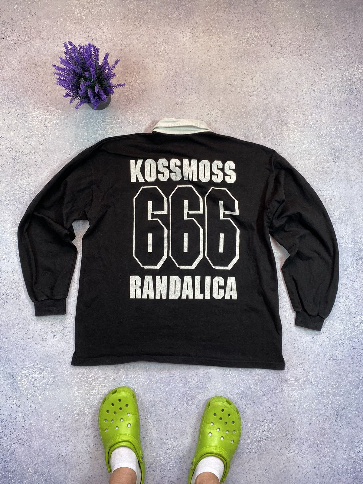 Band Tees × Vintage Vintage Randalica 666 Kossmoss Rock Band Sweatshirt Size US XL / EU 56 / 4 - 1 Thumbnail