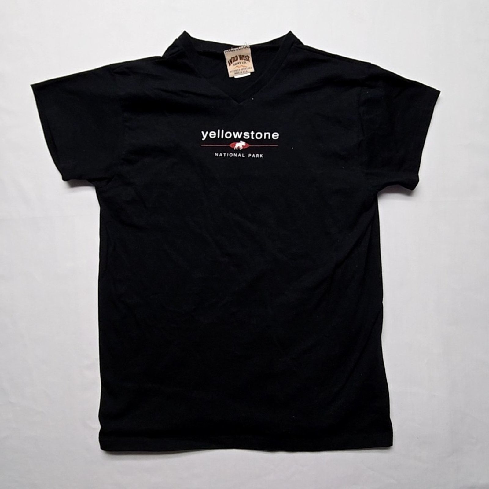 Vintage Vintage Test Print Yellowstone National Park Black M Tee Size M / US 6-8 / IT 42-44 - 1 Thumbnail