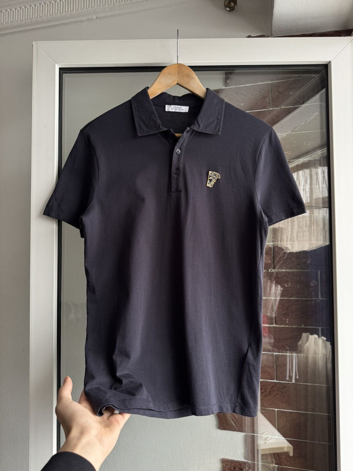 Versace Versace Collection polo tshirt Meduza logo Size US XS / EU 42 / 0 - 4 Thumbnail