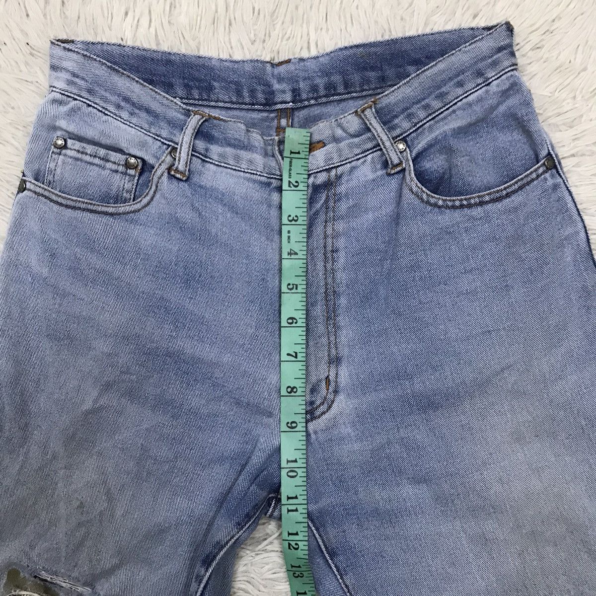 Japanese Brand × Vintage Vintage Sayotasu Co. ltd Blue Way Custom Distressed Jeans Size US 28 / EU 44 - 22 Thumbnail
