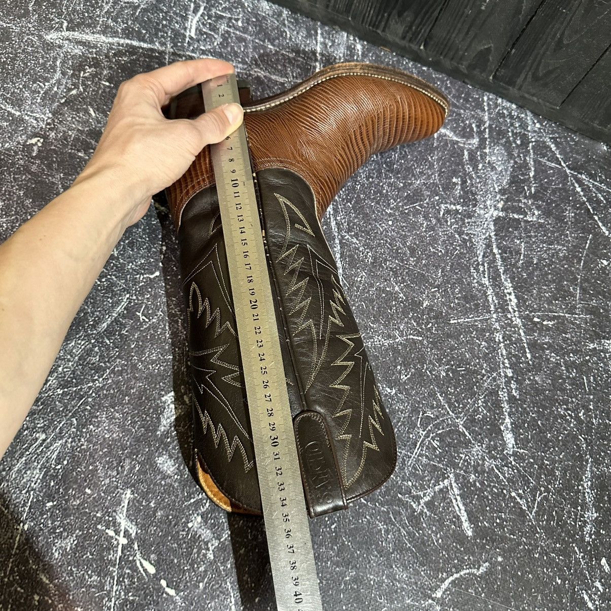 Sancho Boots Sancho Cowboy Brown Leather Boots Size 39 Size US 9 / IT 39 - 21 Thumbnail
