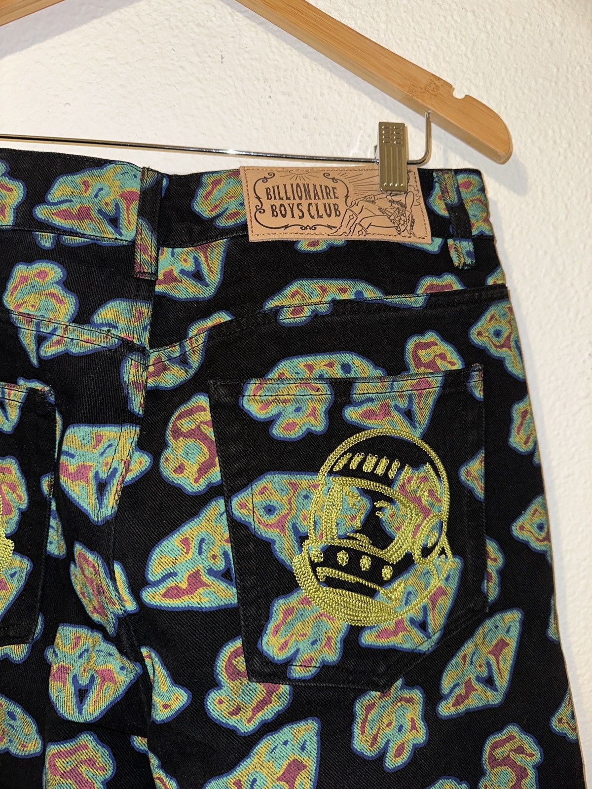 Billionaire Boys Club BBC Heat Map Denim Pants Size US 32 / EU 48 - 4 Thumbnail