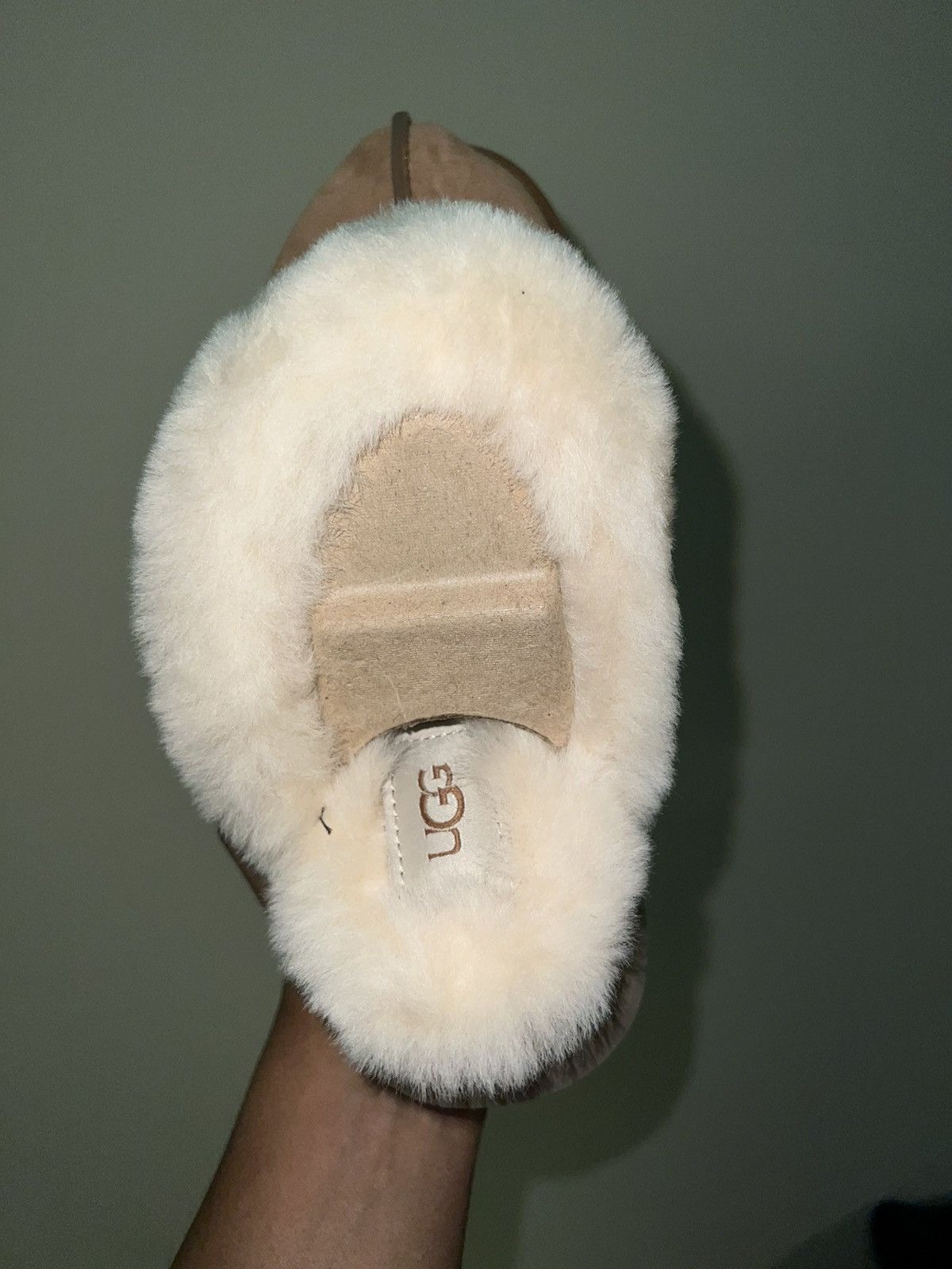 Ugg UGG Women's Disquette Platform Clog Slipper, US 7, Chestnut Size US 7 / IT 37 - 7 Thumbnail