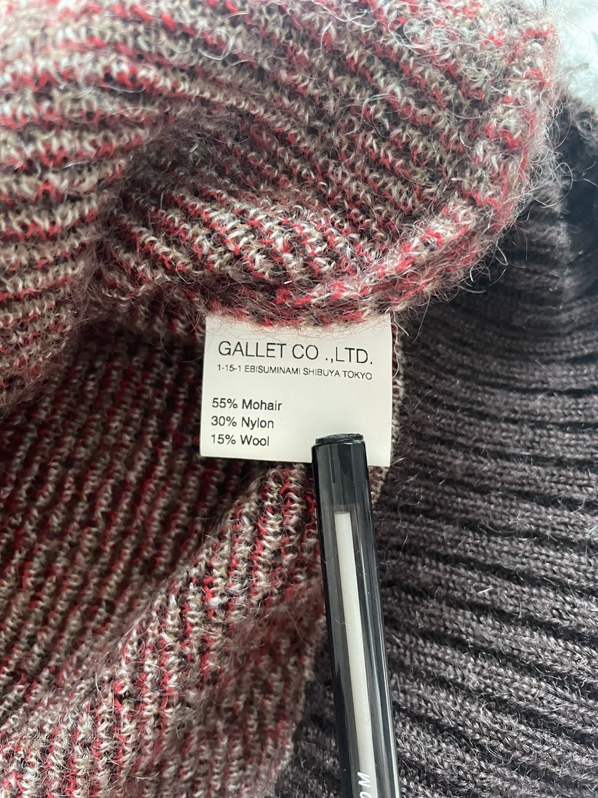 Anonymous Ism Anonymous Ism Brown Check Mohair Cardigan Size US L / EU 52-54 / 3 - 3 Thumbnail