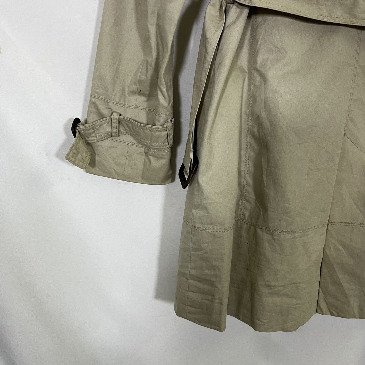 Vintage VINTAGE ZARA TRENCH COAT Size XS / US 0-2 / IT 36-38 - 11 Thumbnail