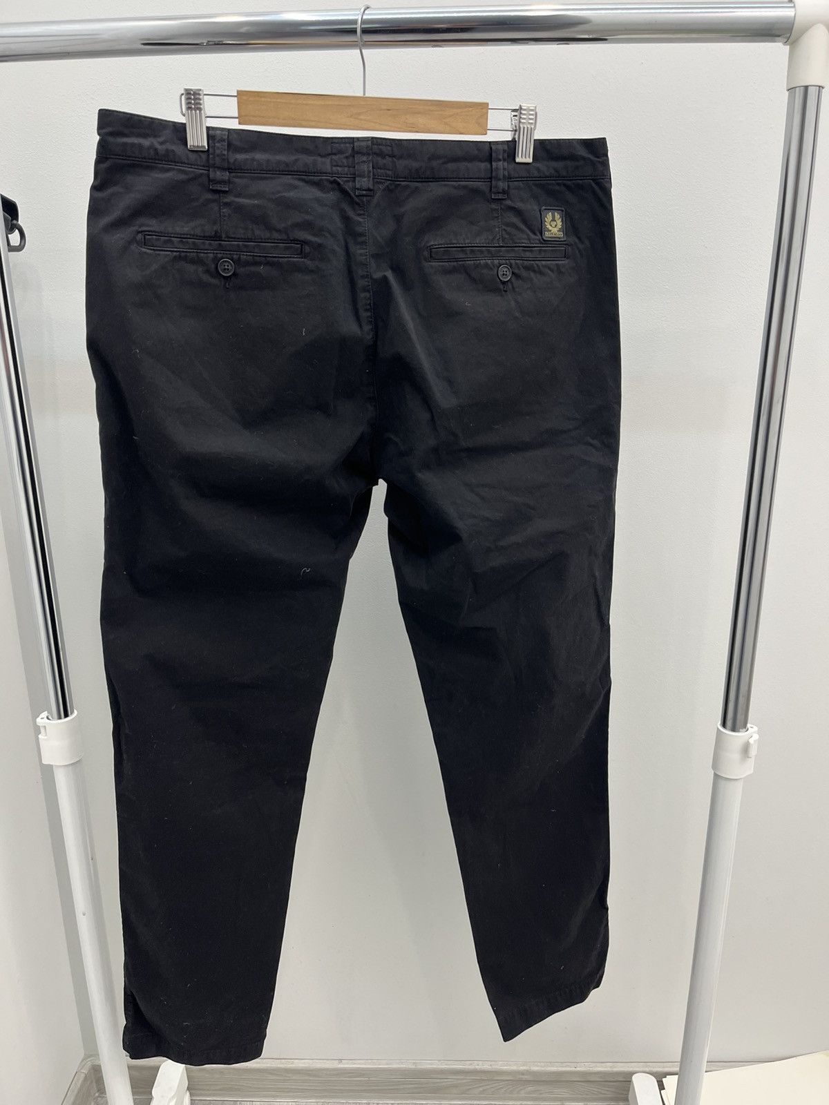 Belstaff Belstaff Gold Black Chino Cotton Pants Size US 36 / EU 52 - 2 Thumbnail