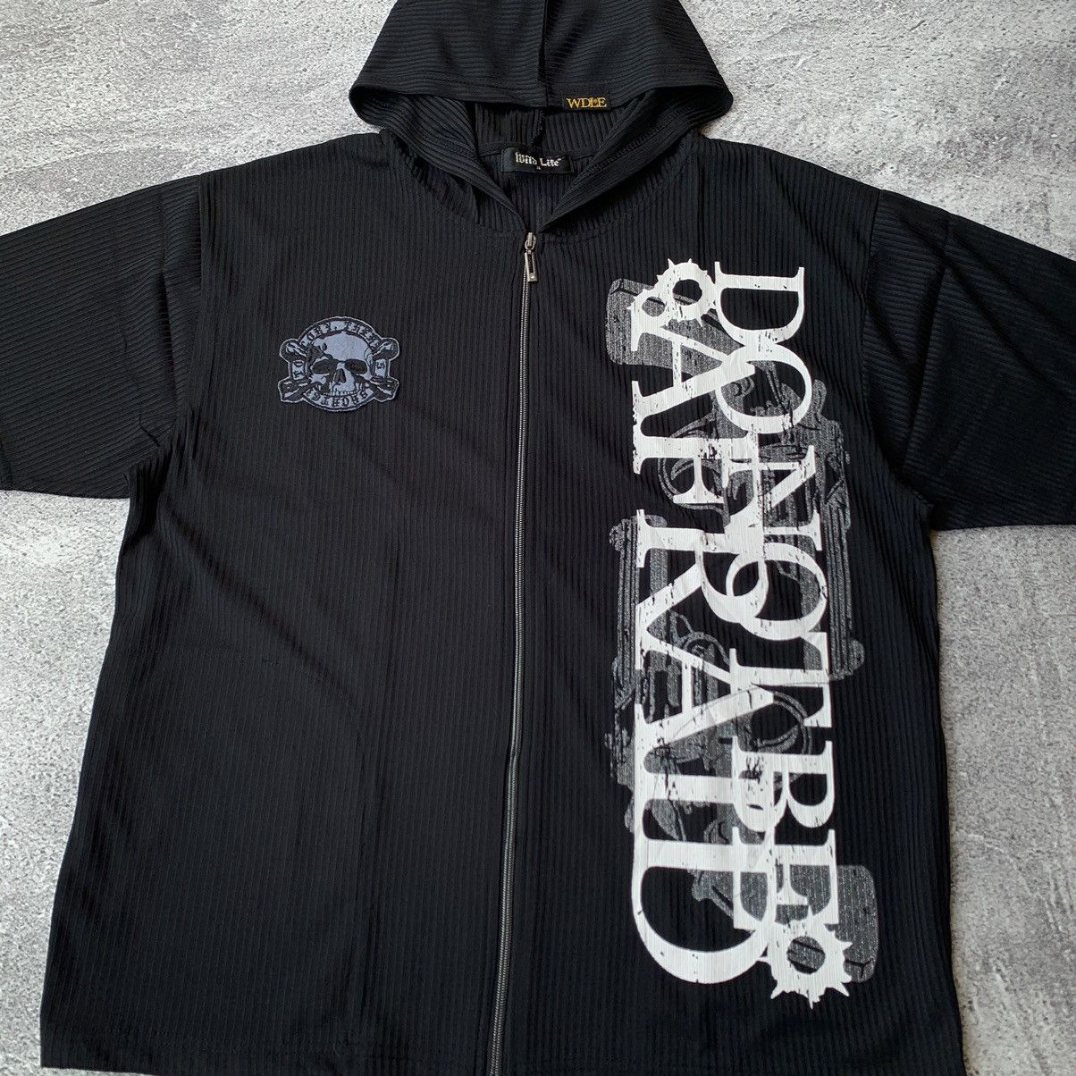 Japanese Brand Wild Life Y2k Punk Skull ziphoodie - ifsixwasnine lgb style Size US XXL / EU 58 / 5 - 2 Thumbnail