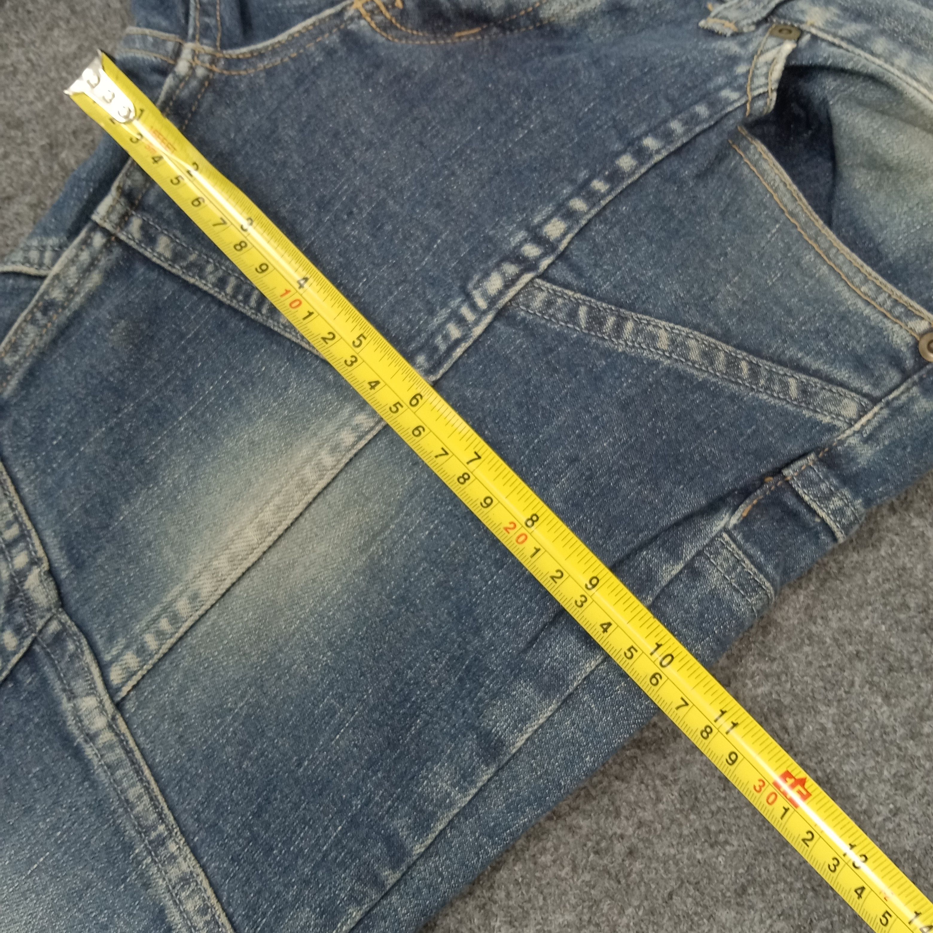 Hysteric Glamour Hysterics Glamour Patchwork Flare Denim Jeans C265N4 Size 31" - 11 Thumbnail
