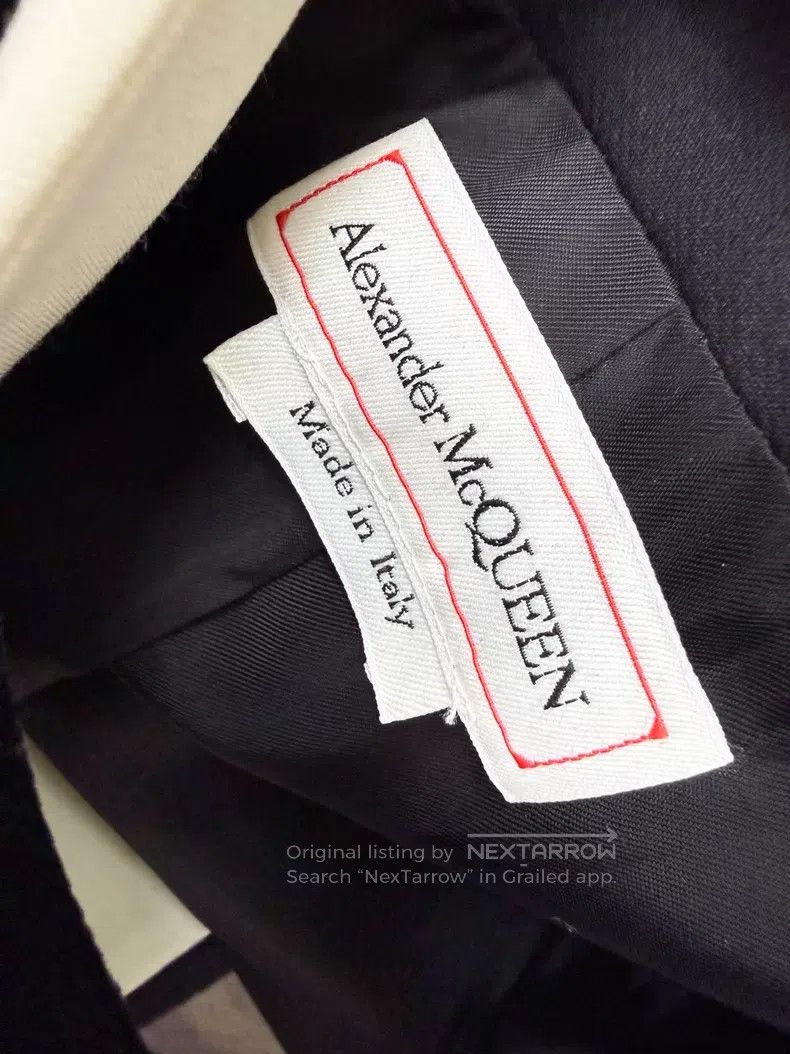 Alexander McQueen Alexander Mcqueen Pin white suit collar waist long-sleeved Size XS / US 0-2 / IT 36-38 - 5 Thumbnail