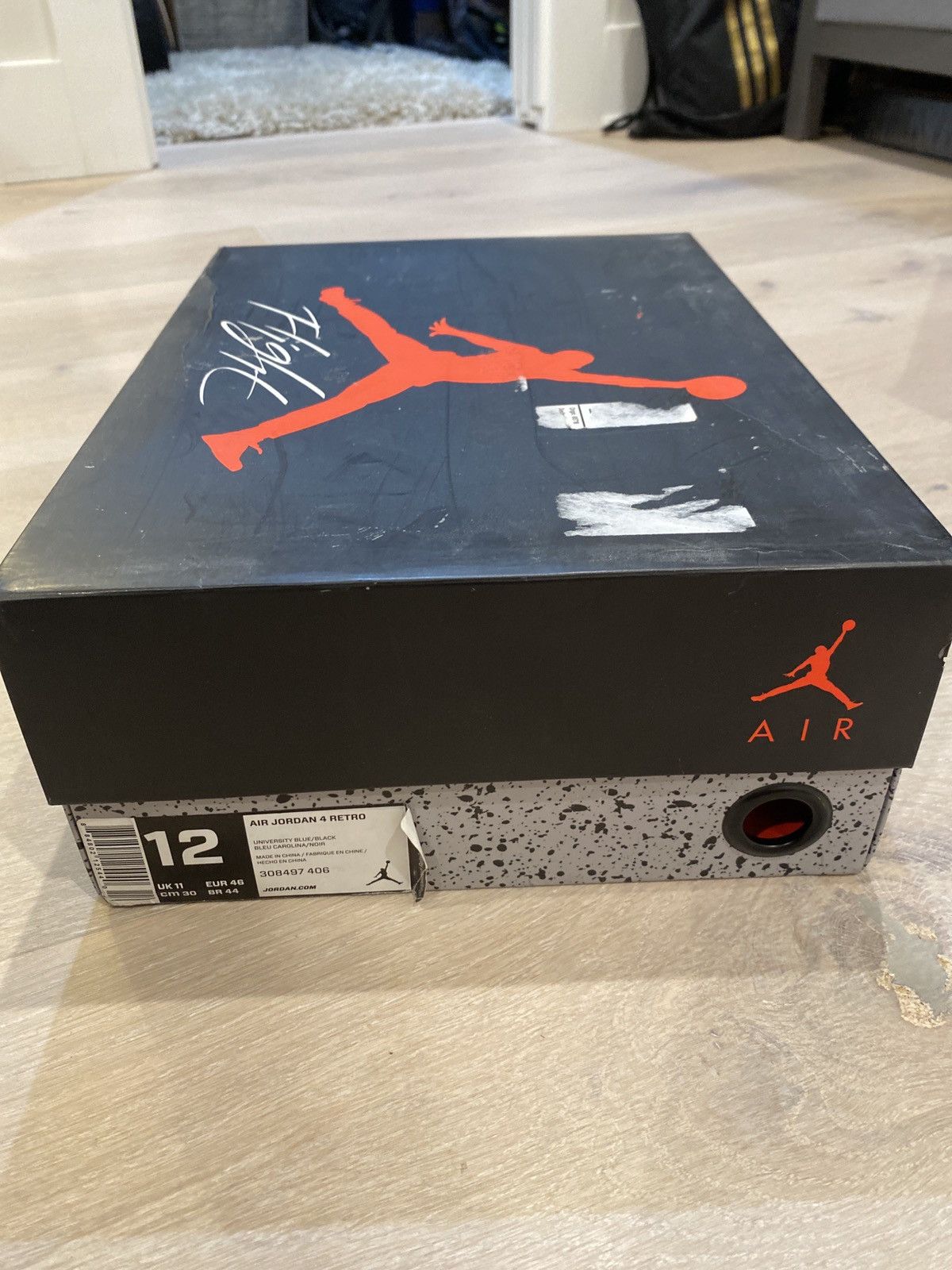 Jordan Brand Air Jordan 4 Retro Travis Scott Cactus Jack Size US 12 / EU 45 - 7 Thumbnail