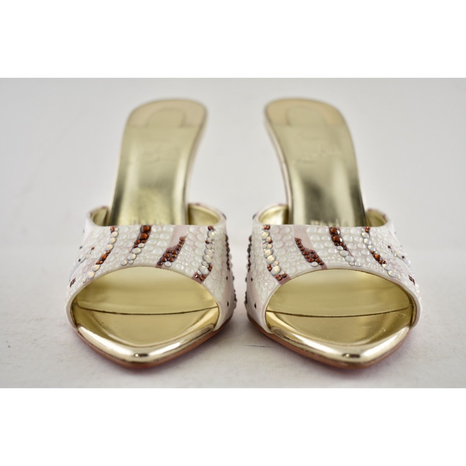Christian Louboutin Christian Louboutin Miss Z Mule Gaagal Strass 100 Pump 37 Size US 7 / IT 37 - 11 Thumbnail