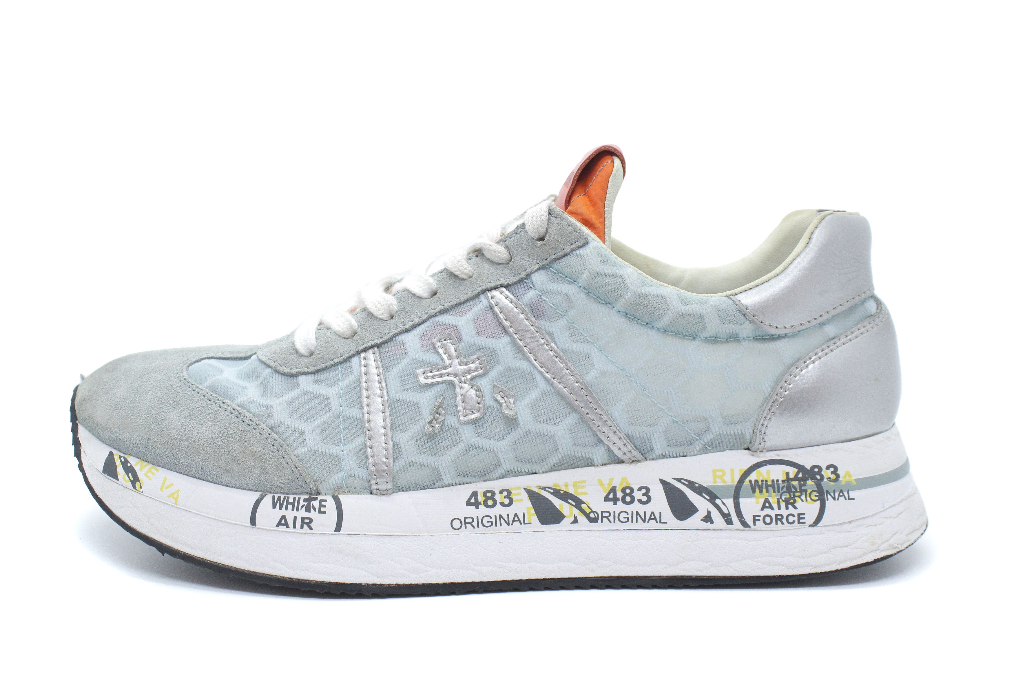 Premiata Suede Mesh Sneakers Size US 8 / EU 41 - 1 Thumbnail