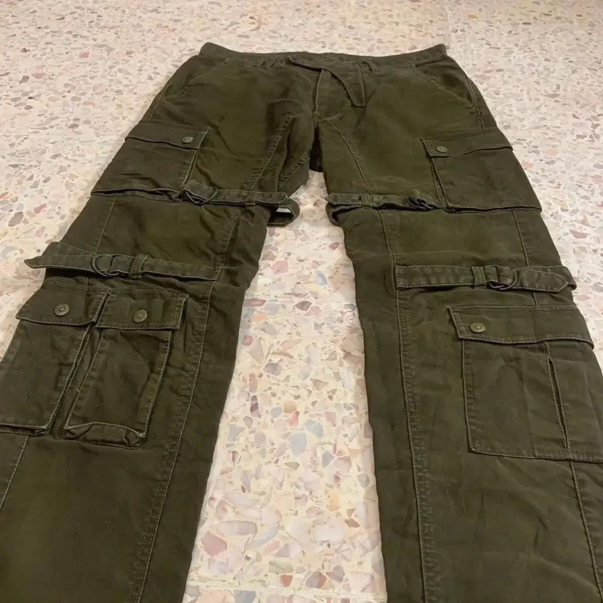 Hypebeast FYE🔥Bondage ONBORD Parachute Trousers Faded VERY RARE Cargo Size US 32 / EU 48 - 6 Thumbnail