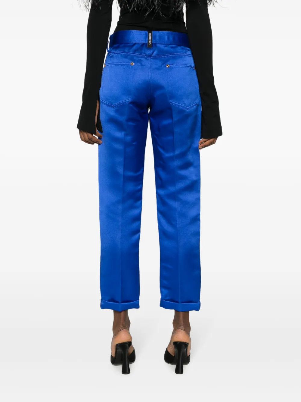 Tom Ford o1y0126 Casual Pant in Bright Blue Size 26" / US 2 / IT 38 - 3 Thumbnail