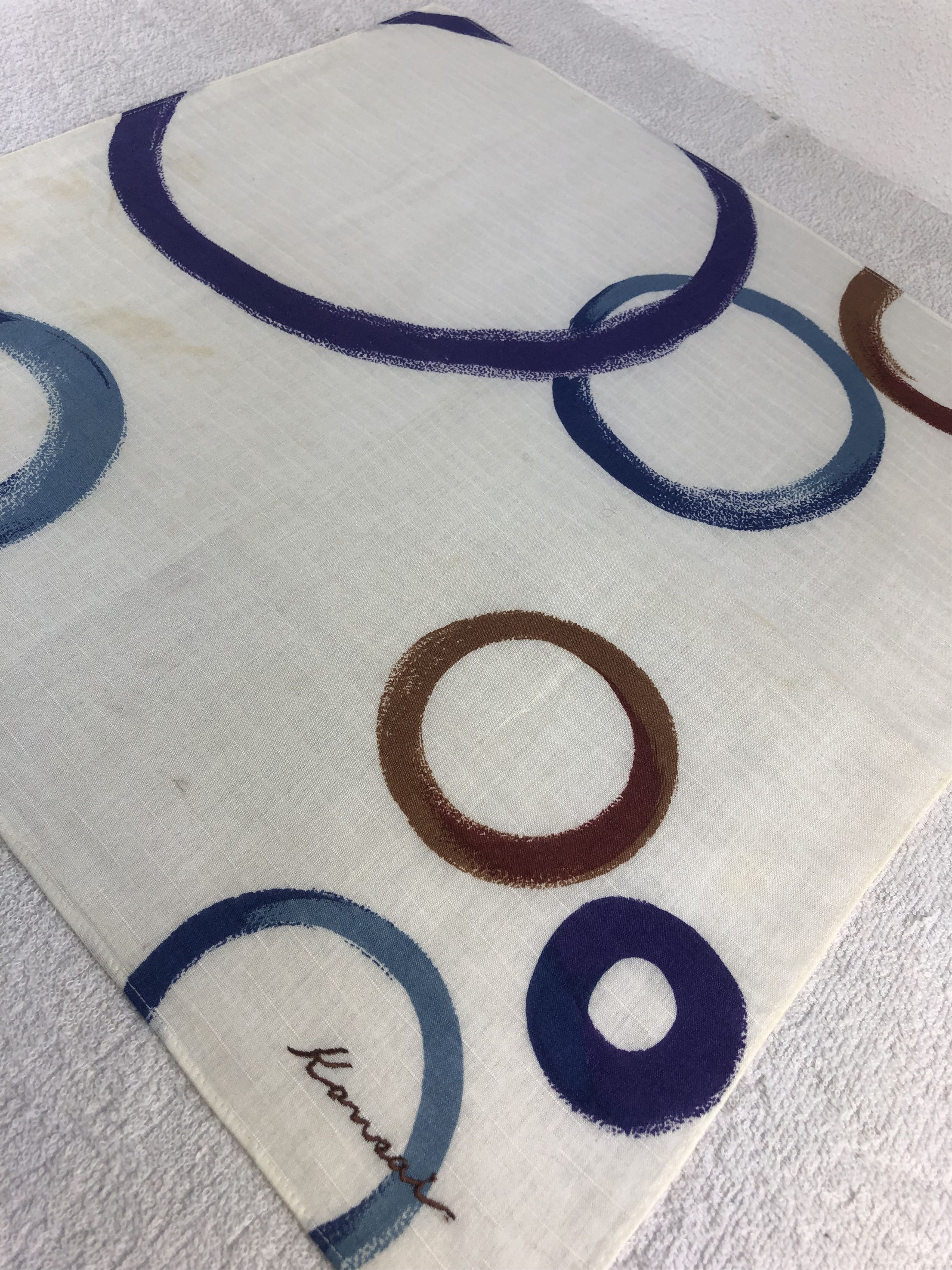 Kansai Yamamoto Kansai Yamamoto Handkerchief / Bandana / Neckerchief C055 Size ONE SIZE - 6 Thumbnail