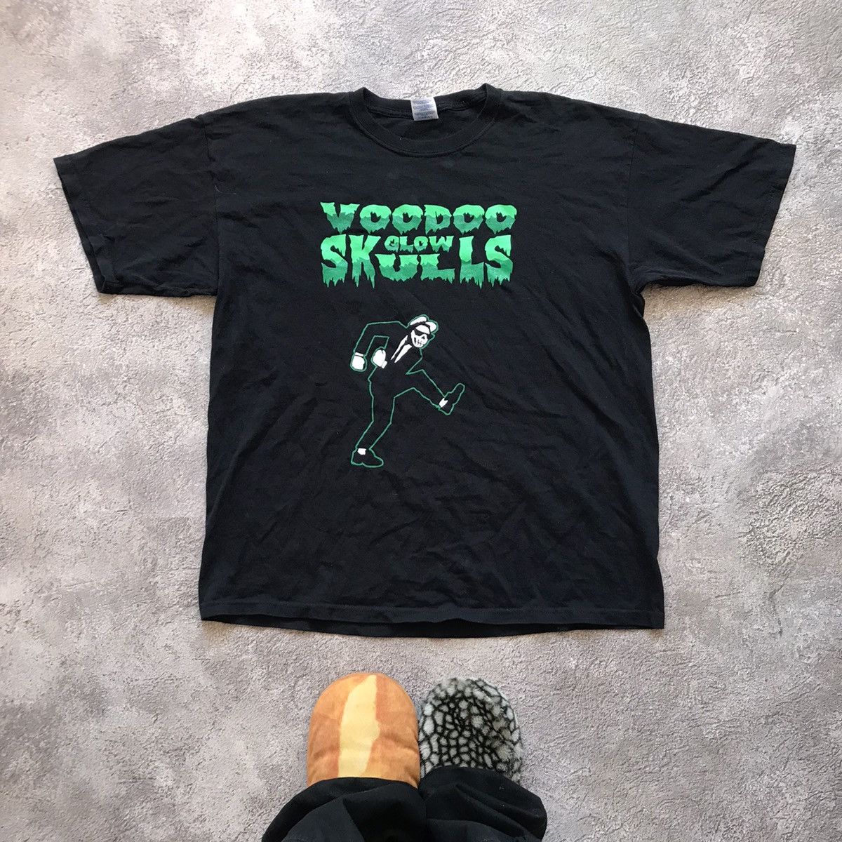 Vintage Vintage Y2K Voodoo Glow Skulls Graphic Tee Skate Grunge XL Size US XL / EU 56 / 4 - 2 Thumbnail