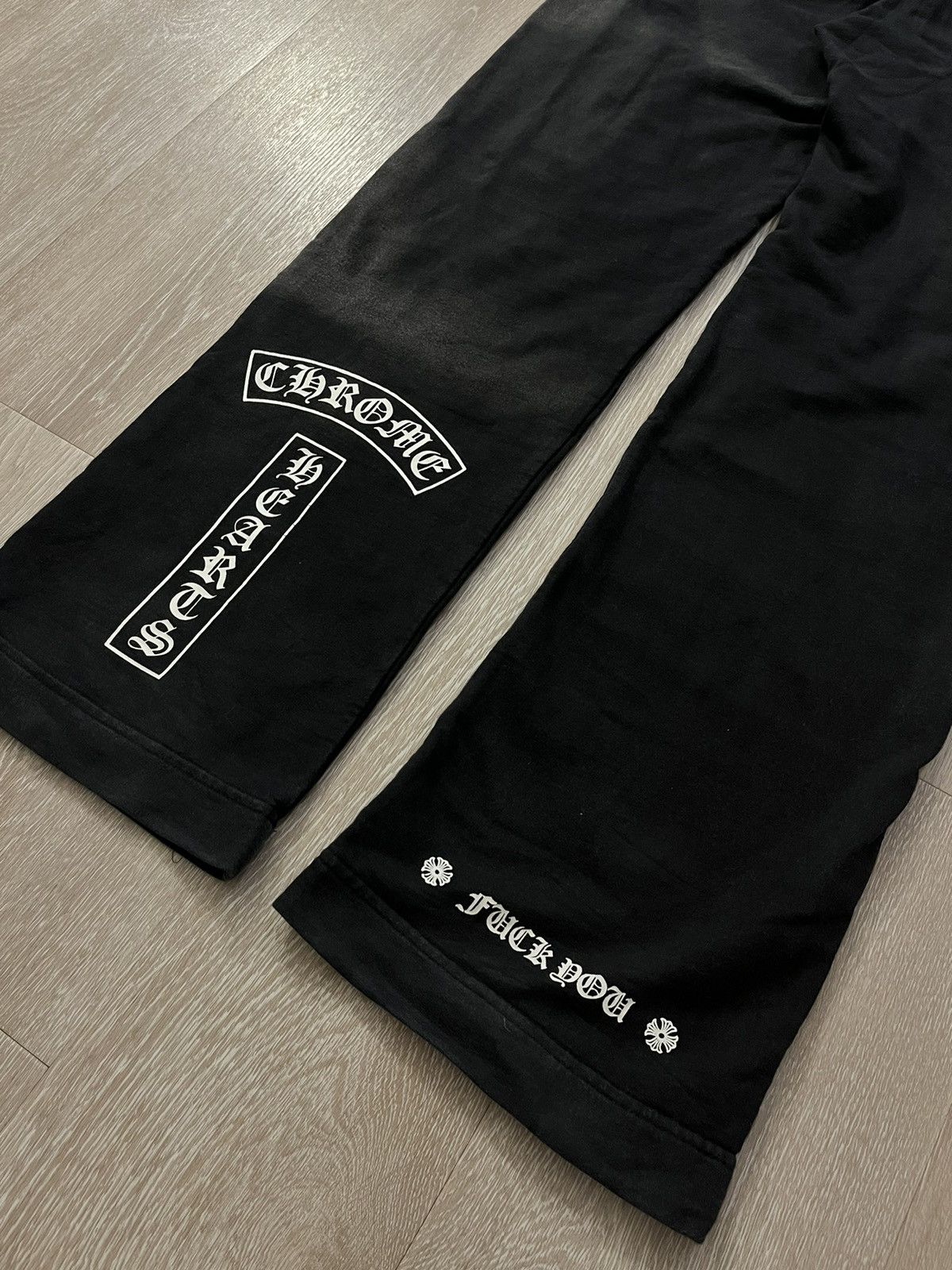 Chrome Hearts 90s Chrome Hearts T Bar Logo Sweatpants Size US 32 / EU 48 - 5 Thumbnail