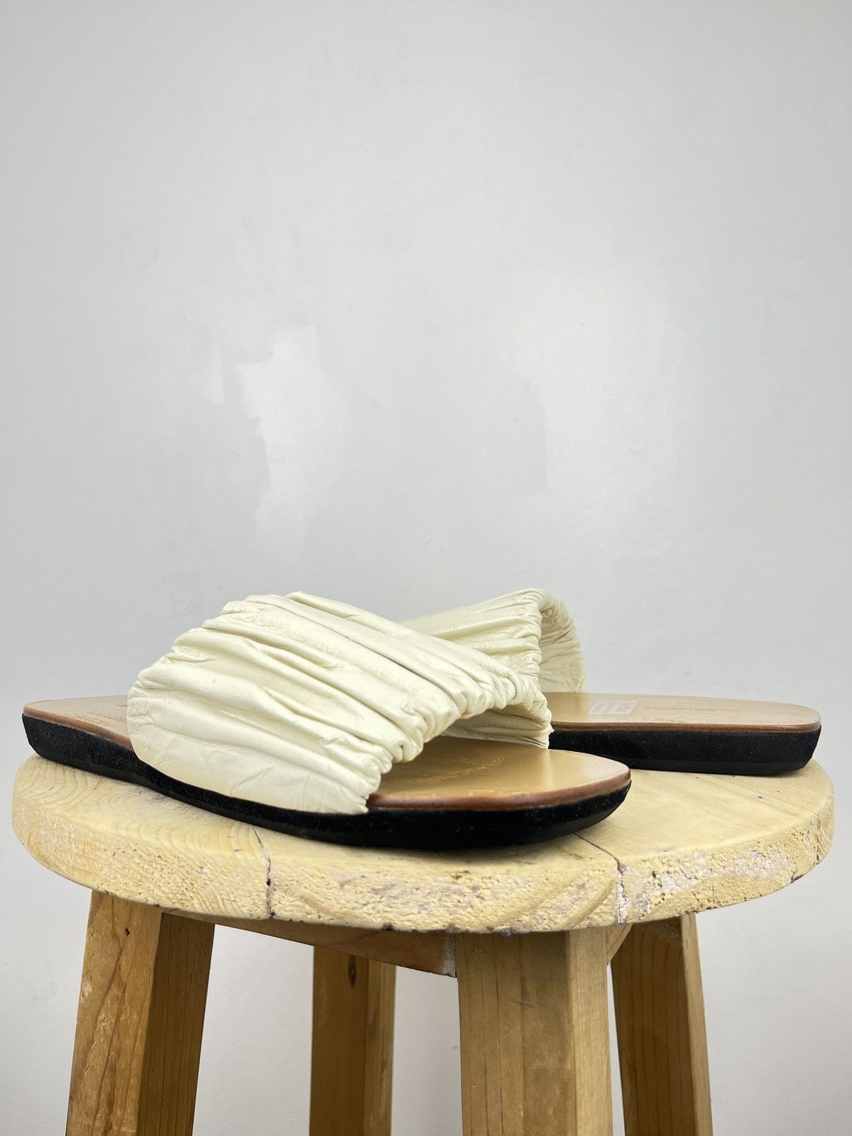 Jil Sander Gathered Sandals Size US 9 / IT 39 - 1 Thumbnail