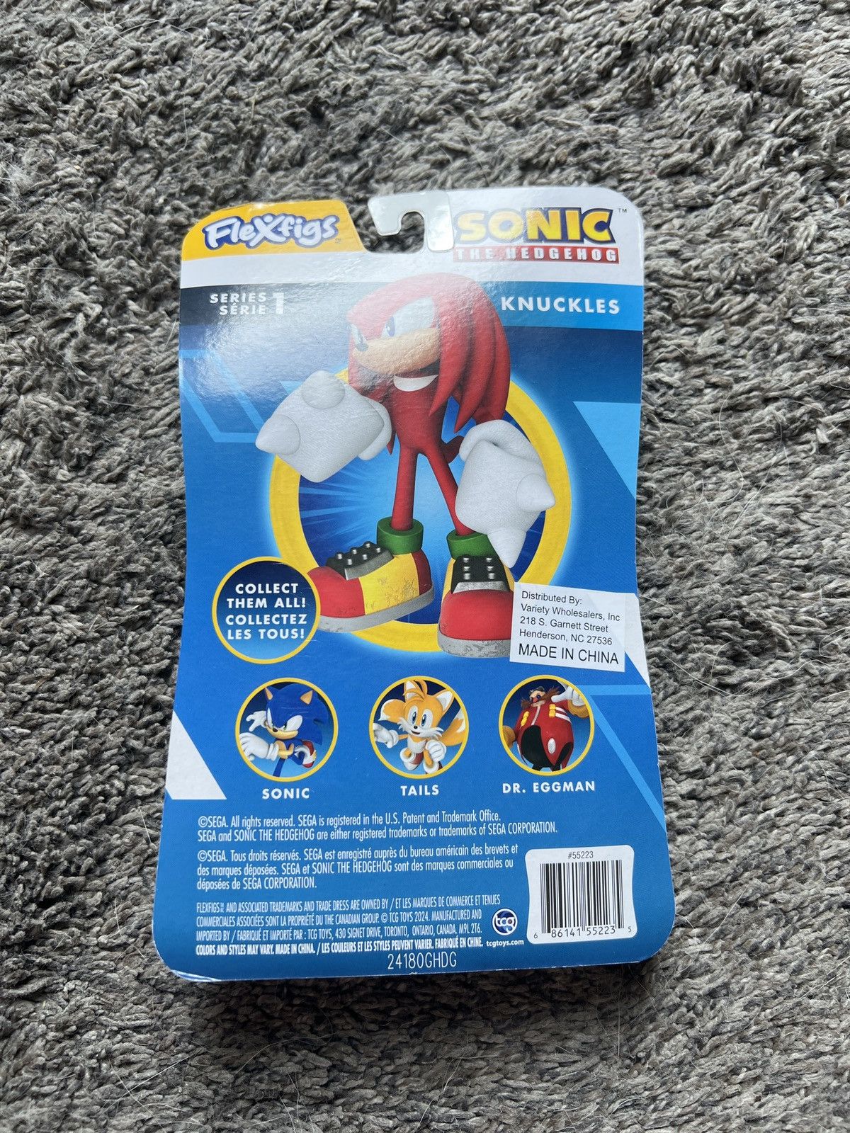 Hypebeast 2024 Flexfigs Sonic The Hedgehog Knuckles Size ONE SIZE - 2 Thumbnail