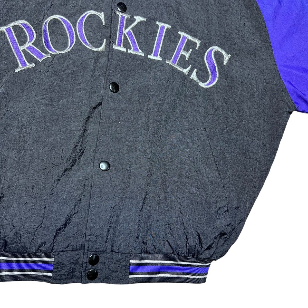 Starter 1990s MLB Colorado Rockies Starter Diamond Collection Jacket Size US M / EU 48-50 / 2 - 9 Thumbnail