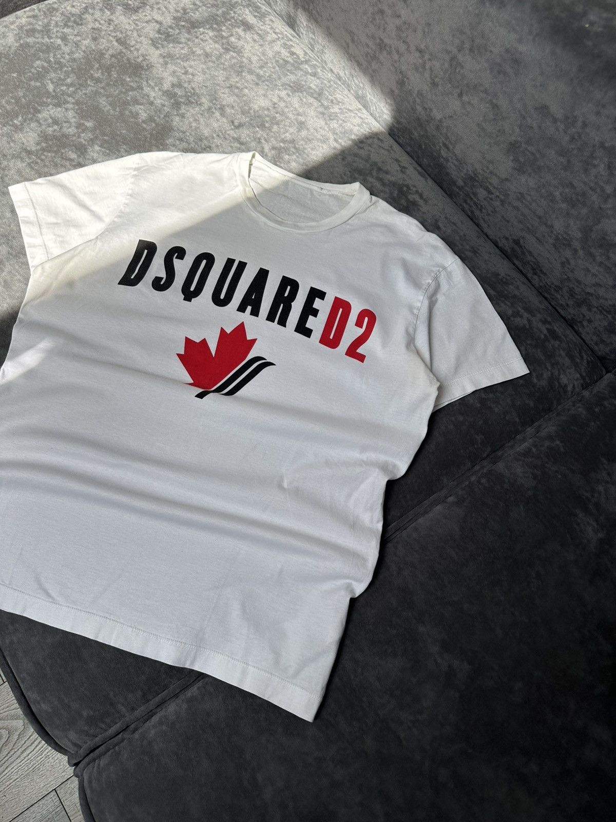 Dsquared2 Dsquared2 Big Logo Tee White Size US M / EU 48-50 / 2 - 2 Thumbnail