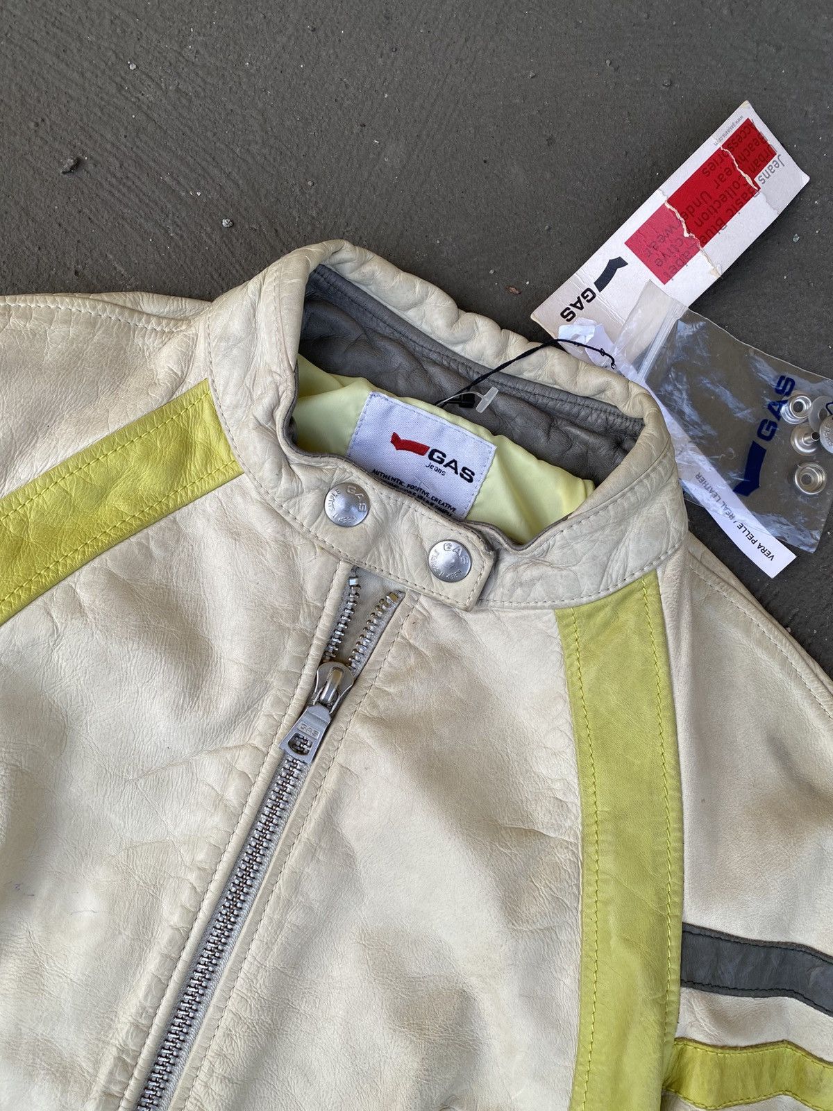 GAS Archive vintage motorcycle jacket Size S / US 4 / IT 40 - 2 Thumbnail