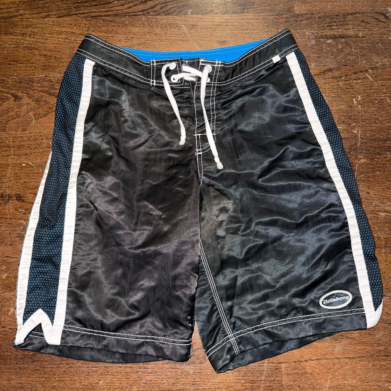 Billabong Billabong USA Made Nylon Black Surf Board Shorts Mens MD/LG Size US 32 / EU 48 - 1 Thumbnail