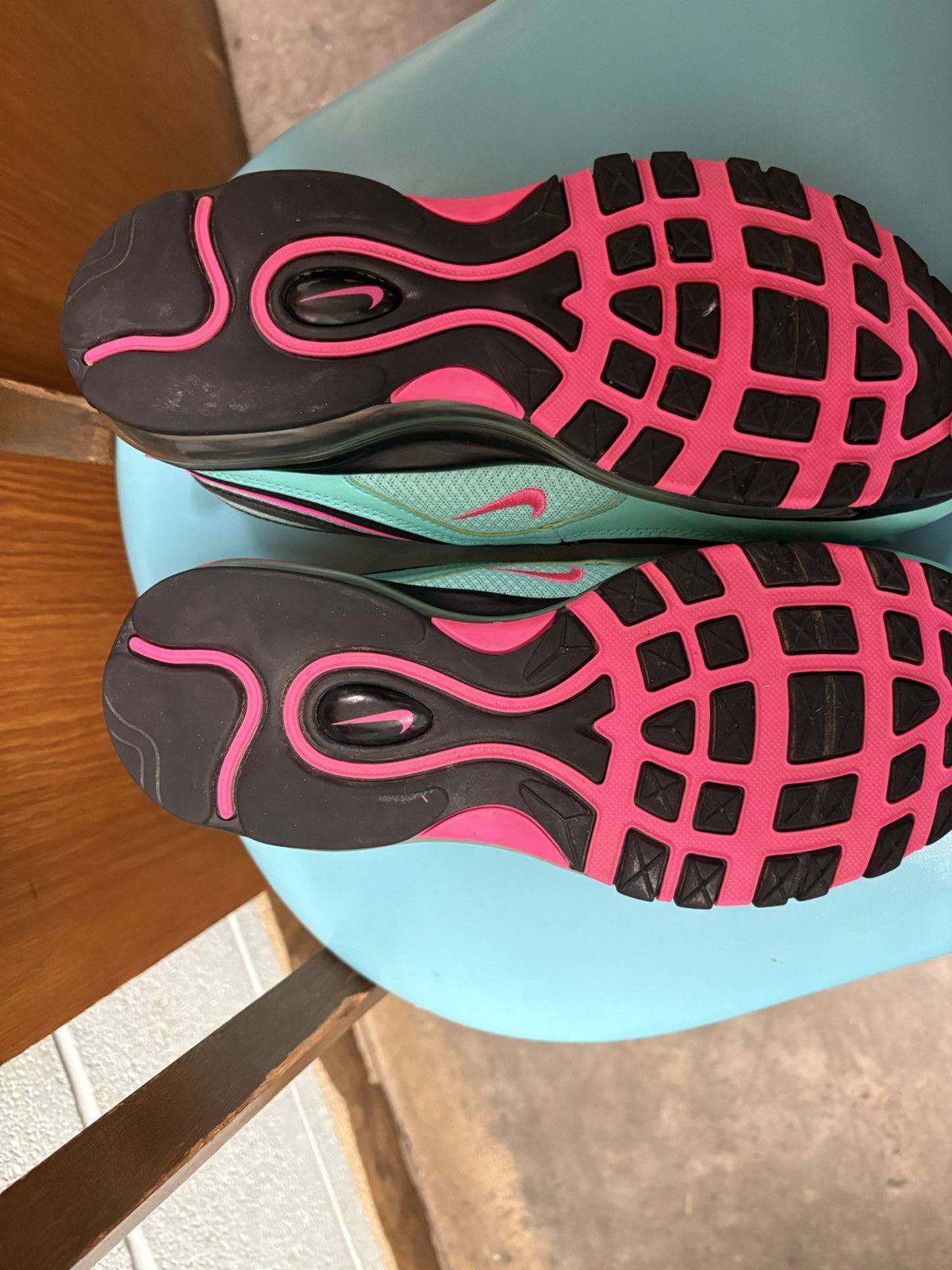 Nike Airmax 97 hyper turquoise Size US 9.5 / EU 42-43 - 7 Thumbnail