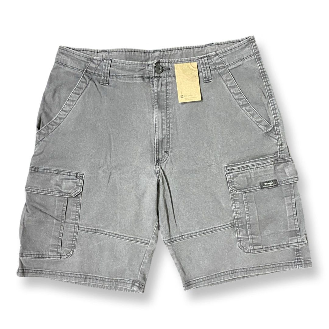 Wrangler Wrangler Men’s Gray Cargo Shorts Size 36 Size US 36 / EU 52 - 2 Thumbnail