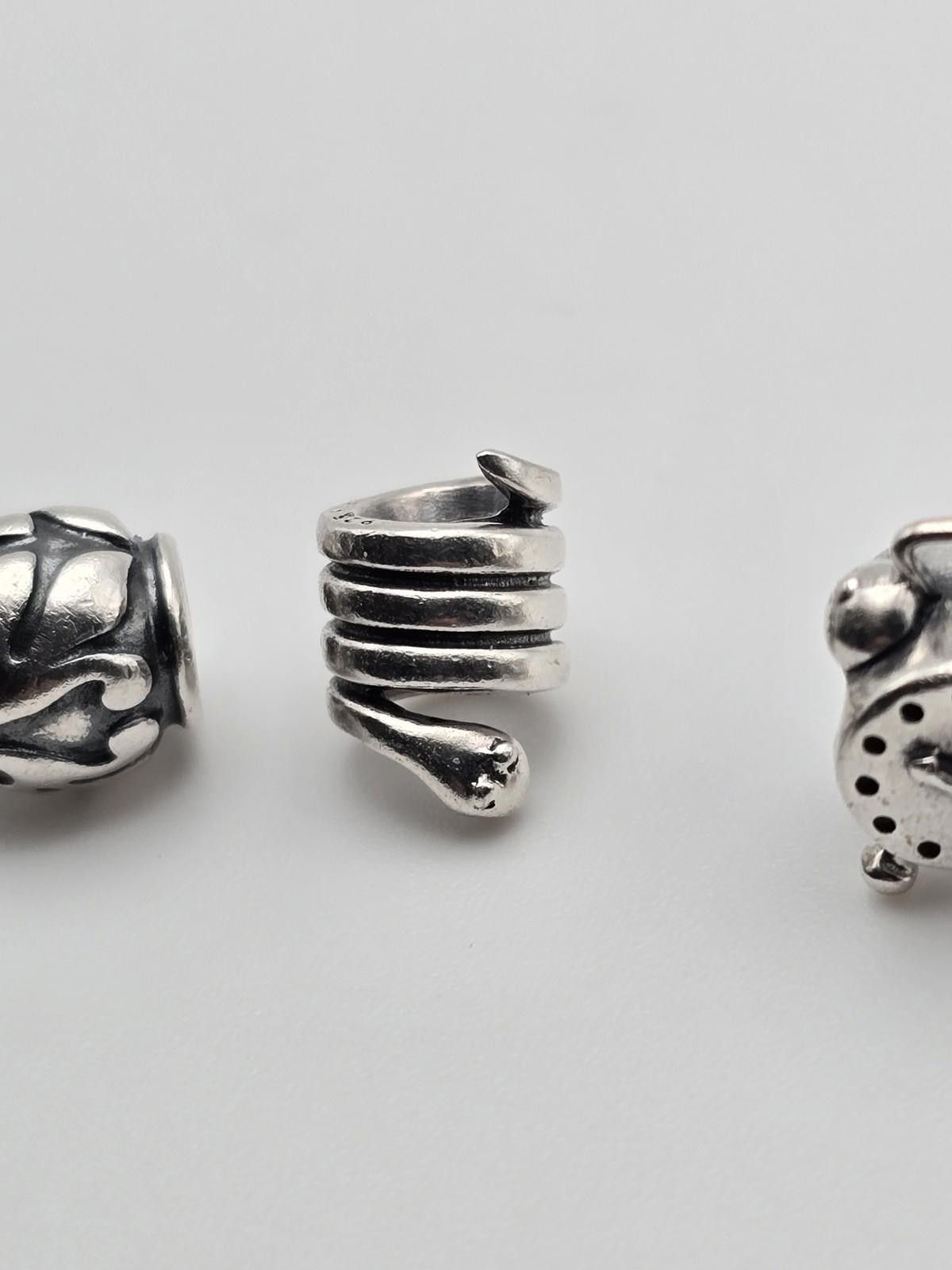 pandora Pandora 4‑pc Sterling Silver Charms Size ONE SIZE - 9 Thumbnail