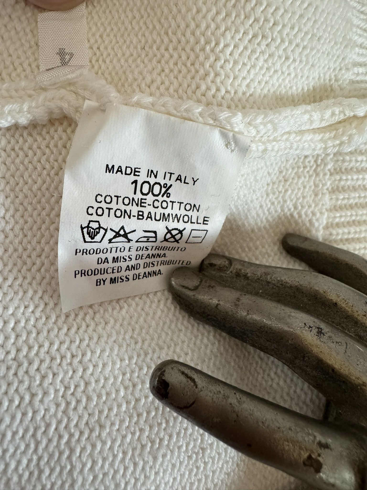 Maison Margiela Vintage Martin Margiela Miss Deanna Cotton Sweater MM6 Size S / US 4 / IT 40 - 5 Thumbnail