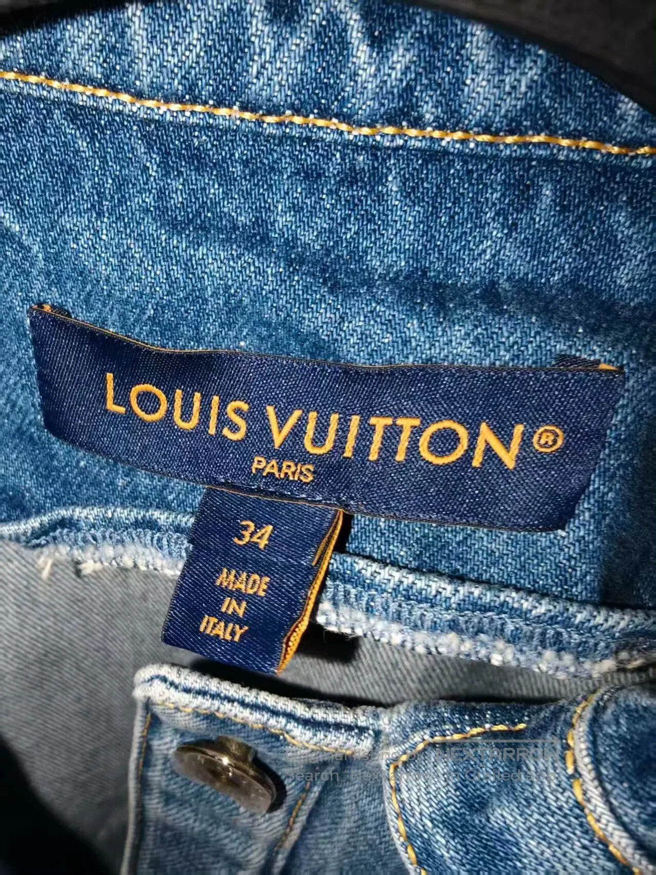 Louis Vuitton LV Denim Jacket. Size XXS / US 00 / IT 34 - 2 Thumbnail