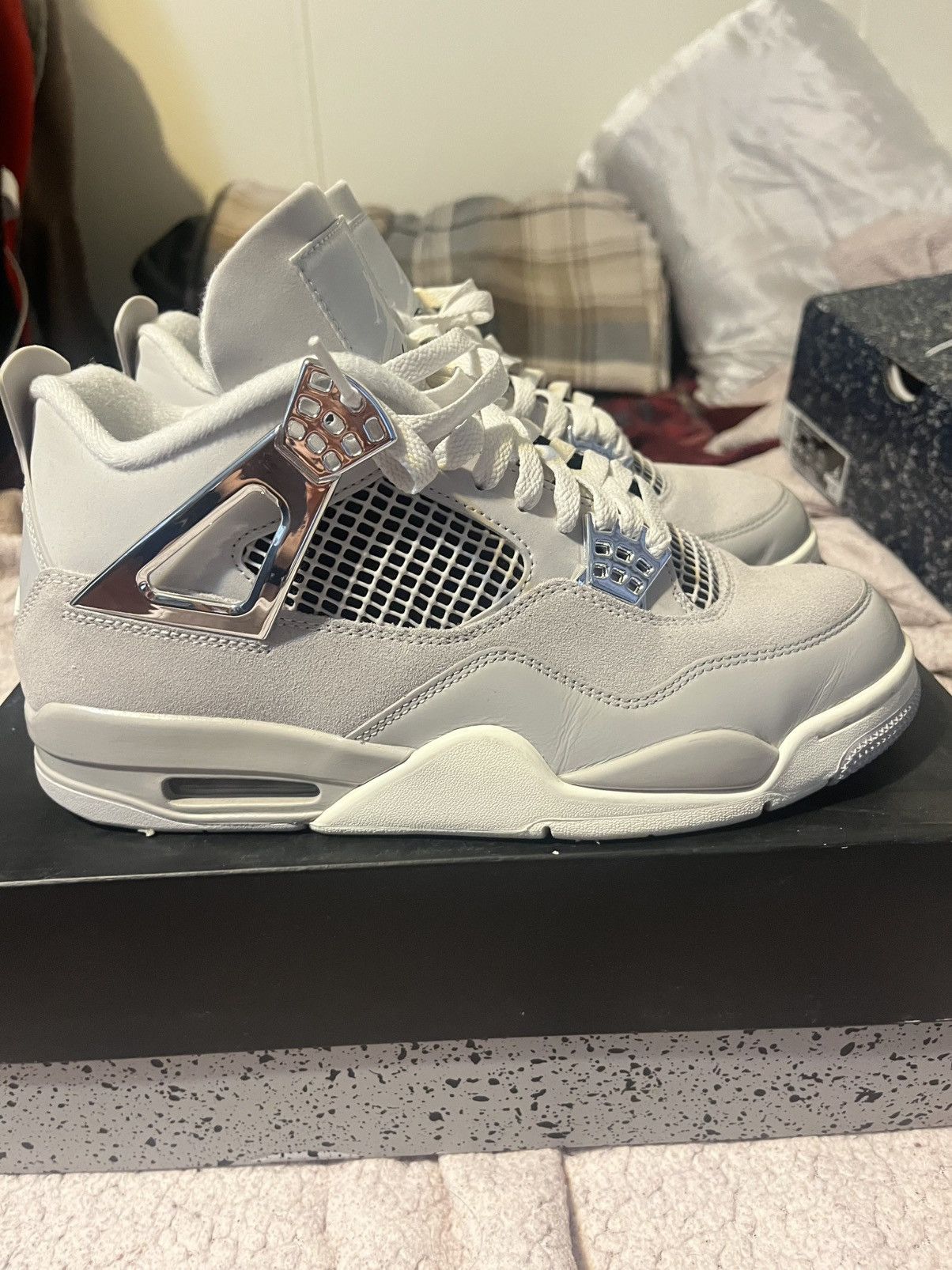 Designer × Nike jordan 4 frozen moments Size US 10 / IT 40 - 3 Thumbnail