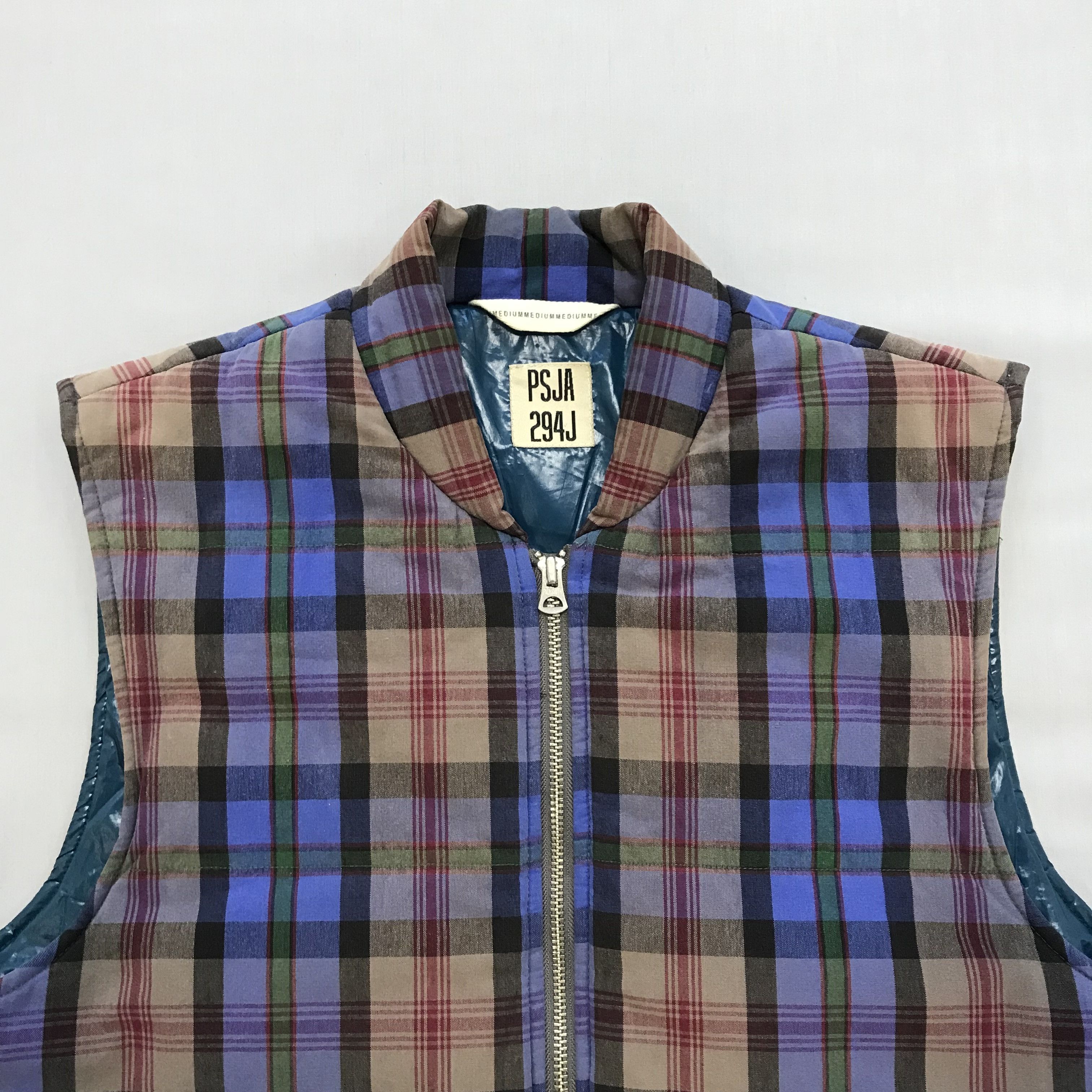 Paul Smith PAUL SMITH Vest Primaloft Insulated Check Gilet Quilted Size US M / EU 48-50 / 2 - 3 Thumbnail
