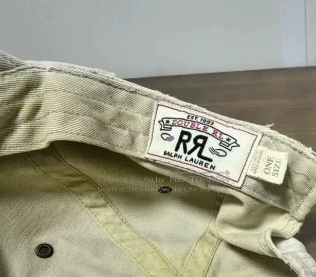 RRL Ralph Lauren Vintage RRL Embroidered Cap. Size ONE SIZE - 5 Thumbnail