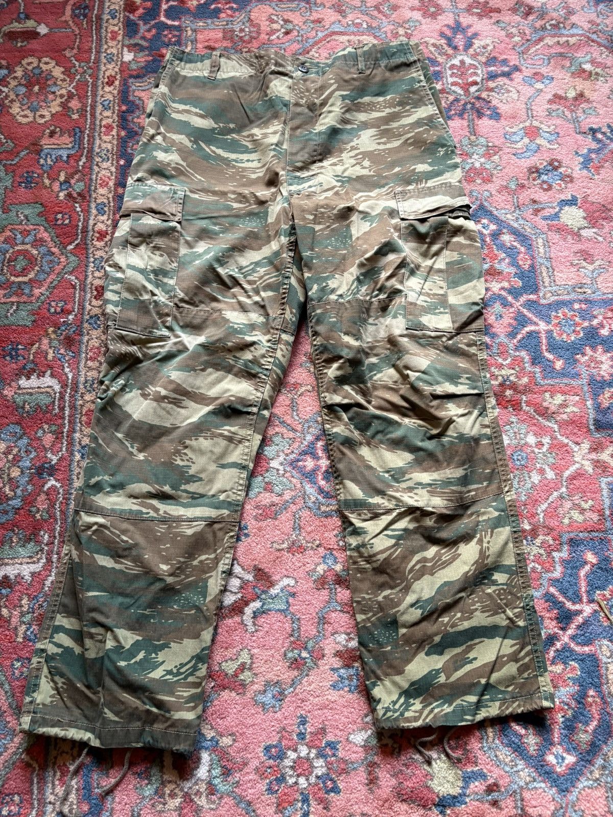 Vintage Camo Greek Army Pants Size US 38 / EU 54 - 1 Thumbnail