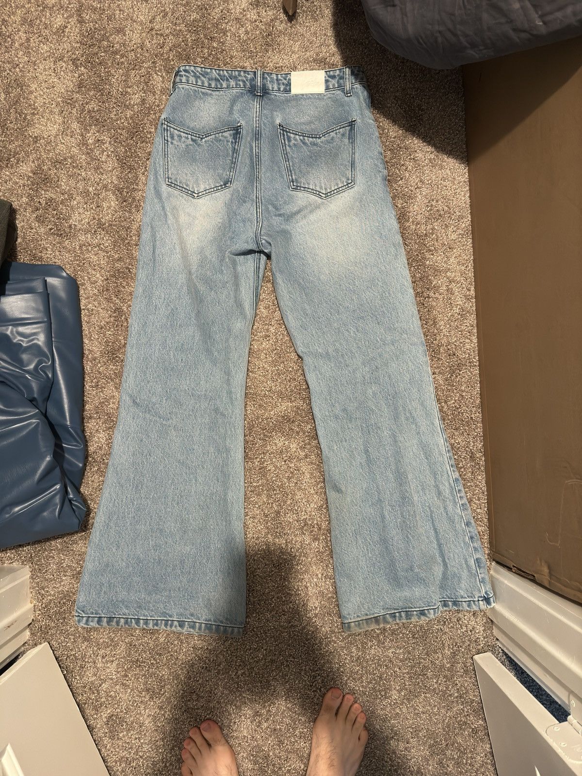 Japanese Brand × Vintage Modern Flares Size US 32 / EU 48 - 2 Thumbnail