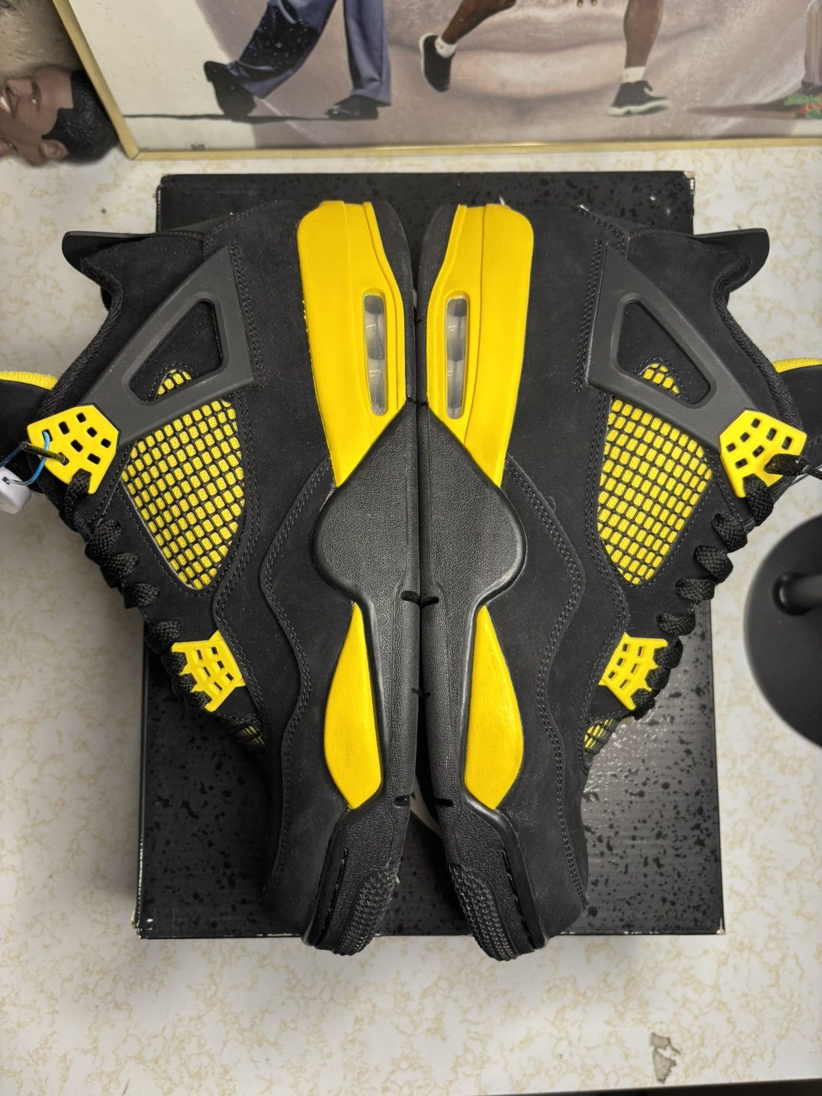 Jordan Brand Jordan Retro 4 ‘Thunder’ Size US 12 / EU 45 - 4 Thumbnail
